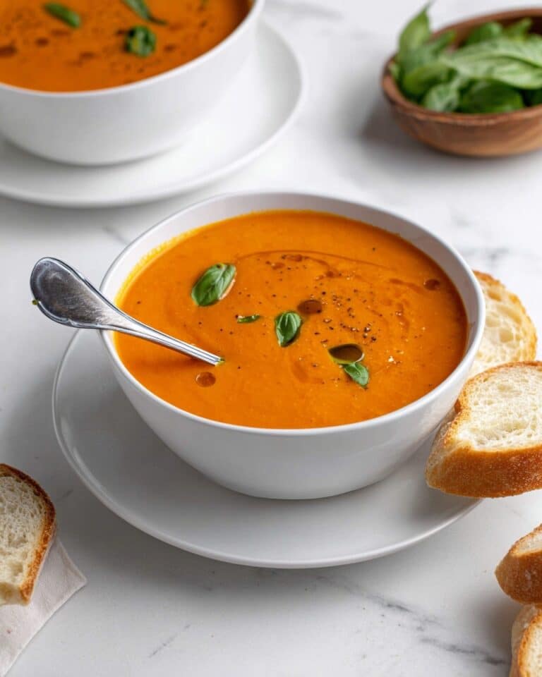 Roasted Red Pepper and Lentil Soup Recipe