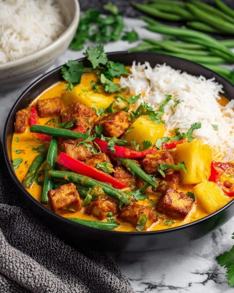 Pineapple Tofu Curry Recipe