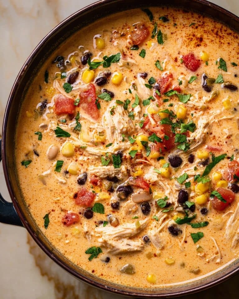 Creamy Chicken Taco Soup Recipe