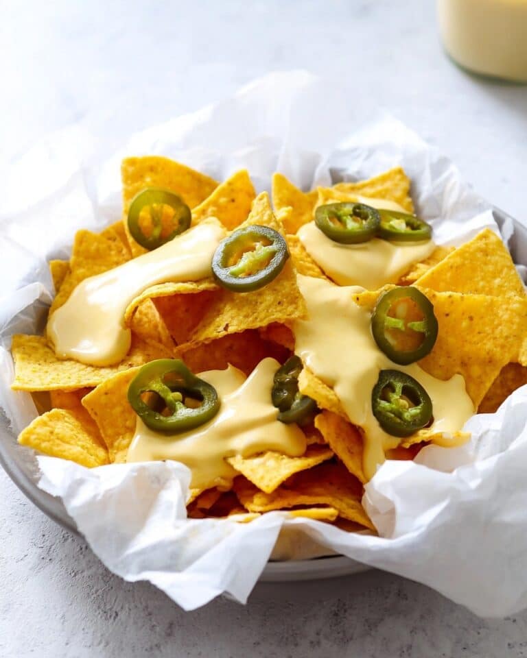 Vegan Nacho Cheese Sauce (No Nutritional Yeast!) Recipe