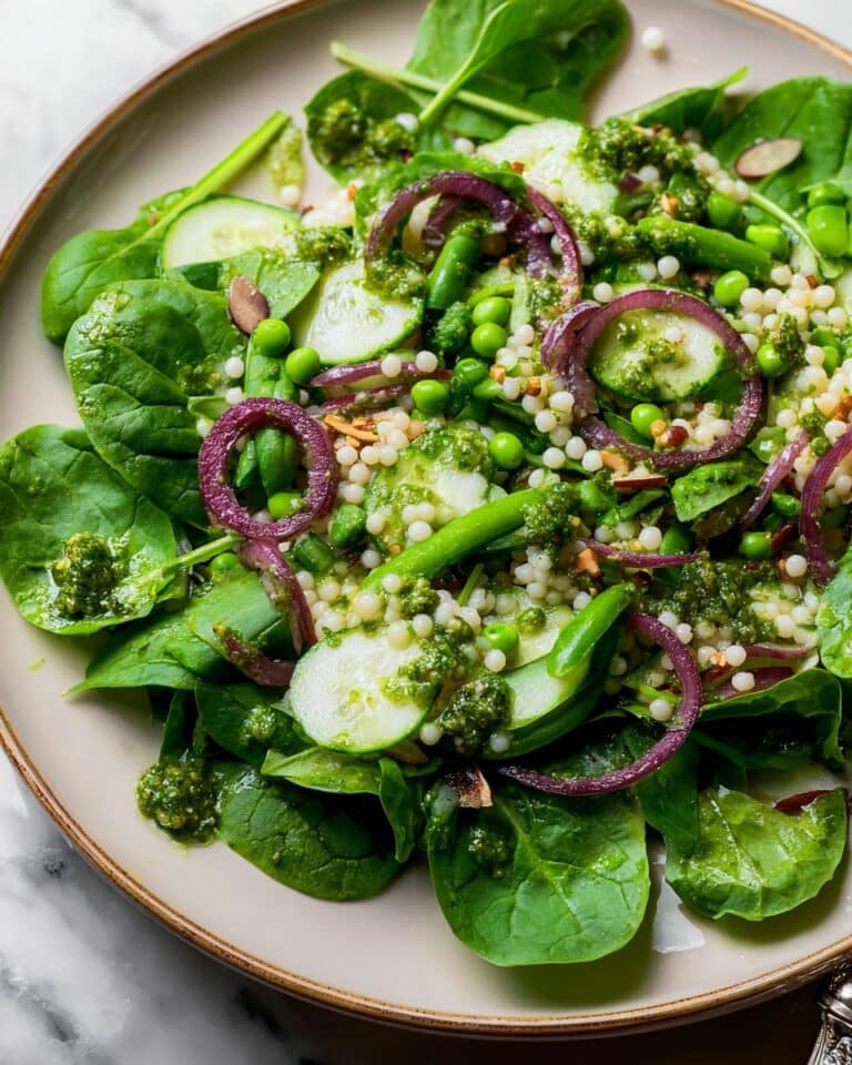 Herbaceous Couscous Salad with Sumac Onions and Roasted Pecans Recipe