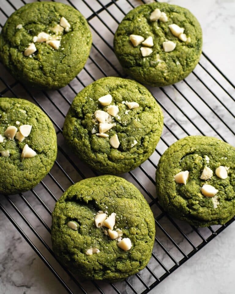 Matcha White Chocolate Cookies Recipe