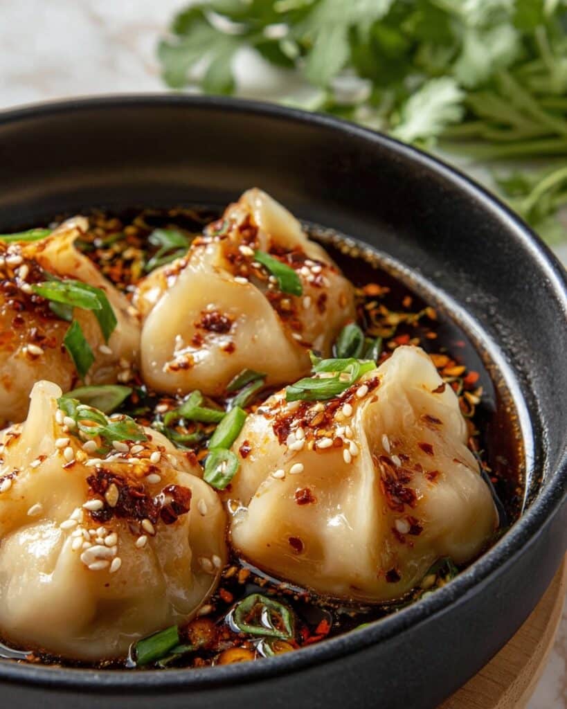 The VIRAL No Fold Ginger Chicken Dumplings Recipe