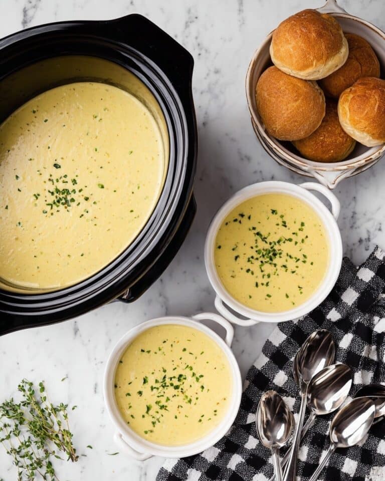 Slow Cooker Potato Leek Soup Recipe