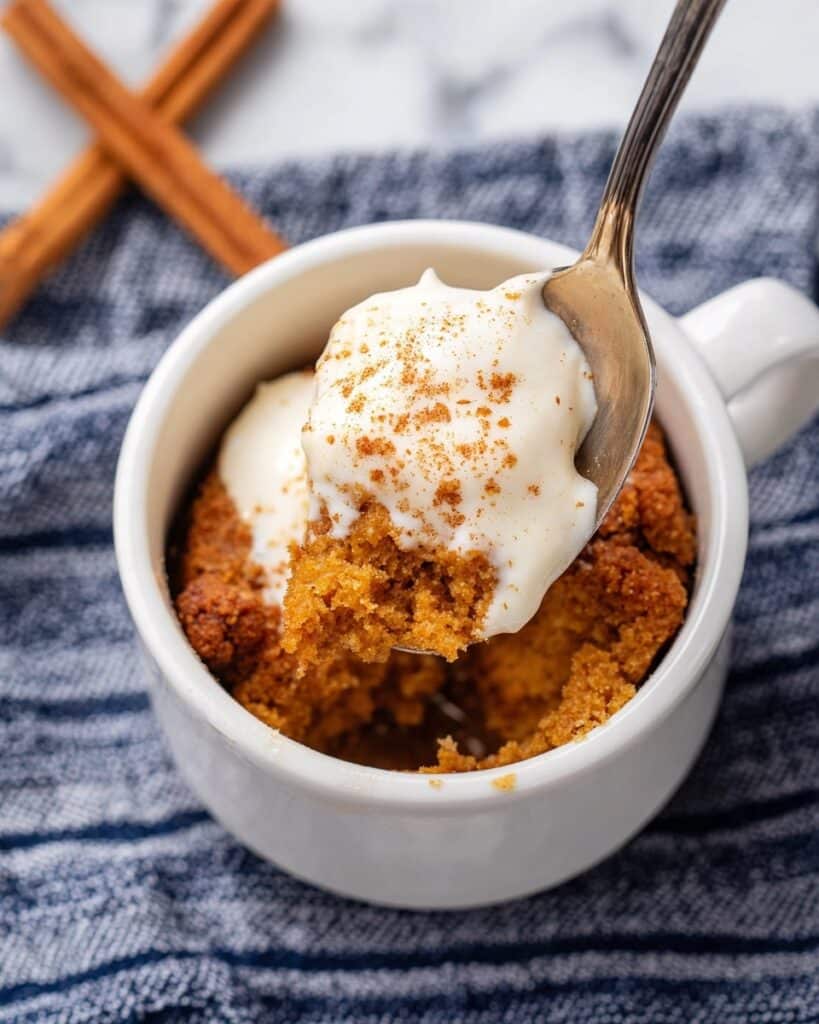 Carrot Cake Mug Cake Recipe