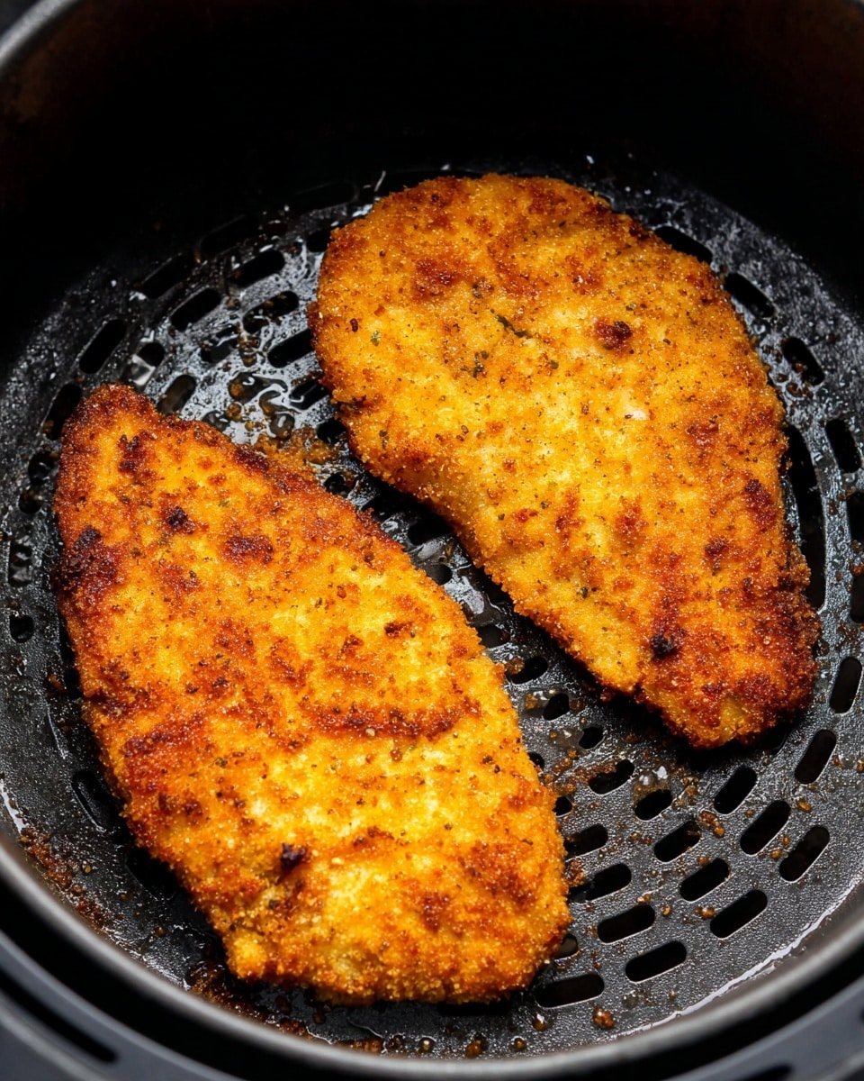 Air Fryer Italian-Seasoned Chicken Cutlets Recipe