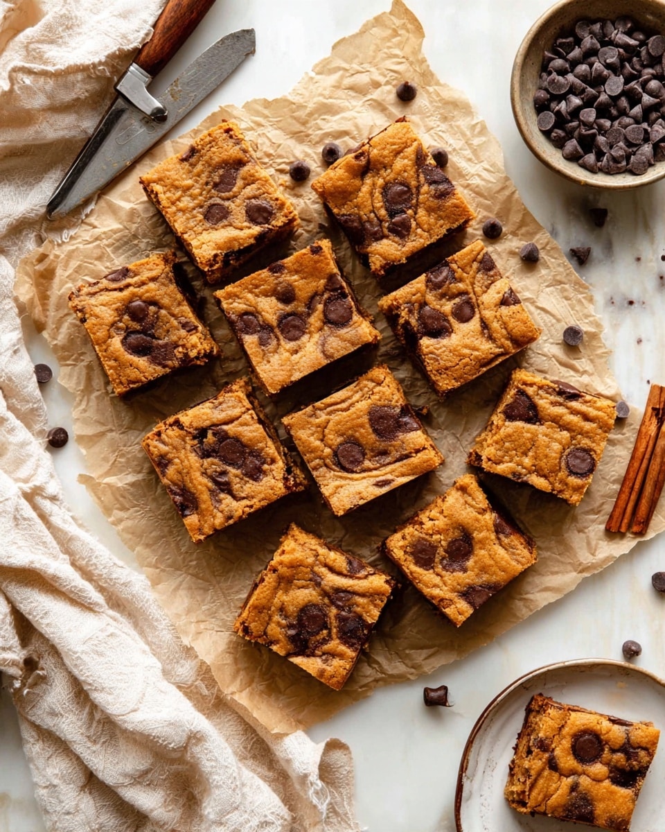 Pumpkin Chocolate Chip Bars Recipe