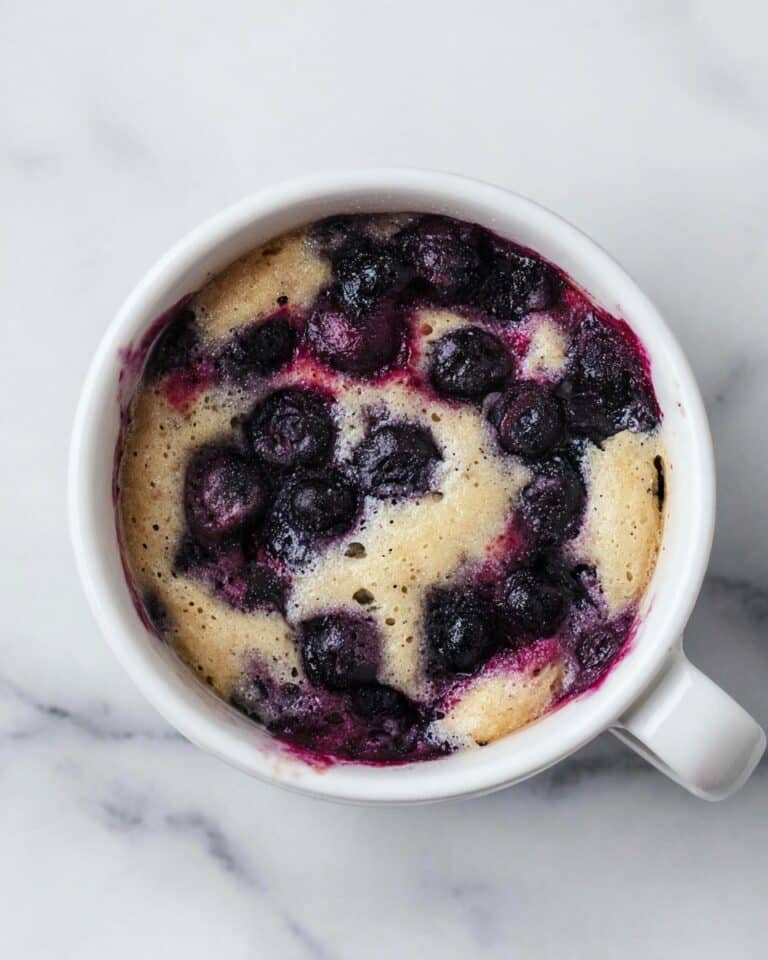 Blueberry Mug Muffin Recipe