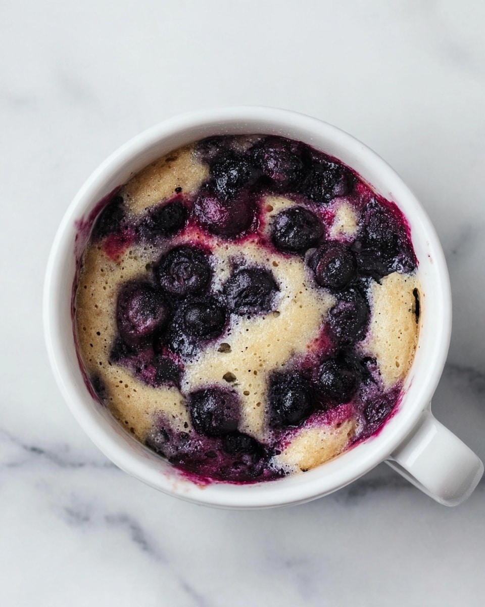 Blueberry Mug Muffin Recipe