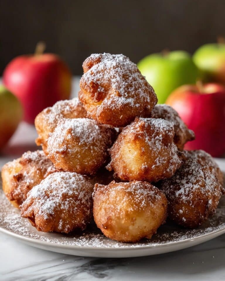 Mini Cinnamon Apple Fritters Recipe