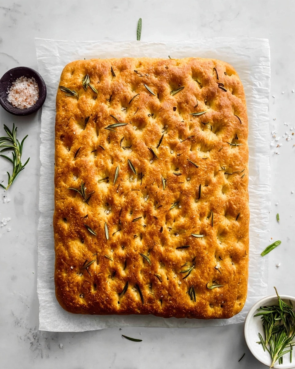 Fluffy Focaccia Bread Recipe