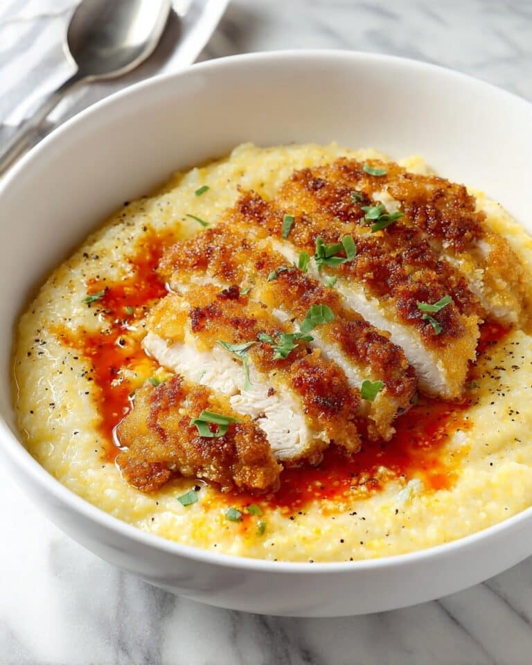 Cajun Chicken with Cheesy Grits Recipe
