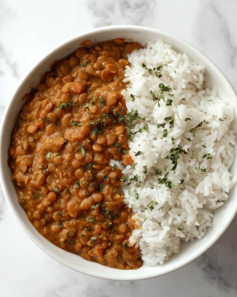 Instant Pot Curry Lentils Recipe