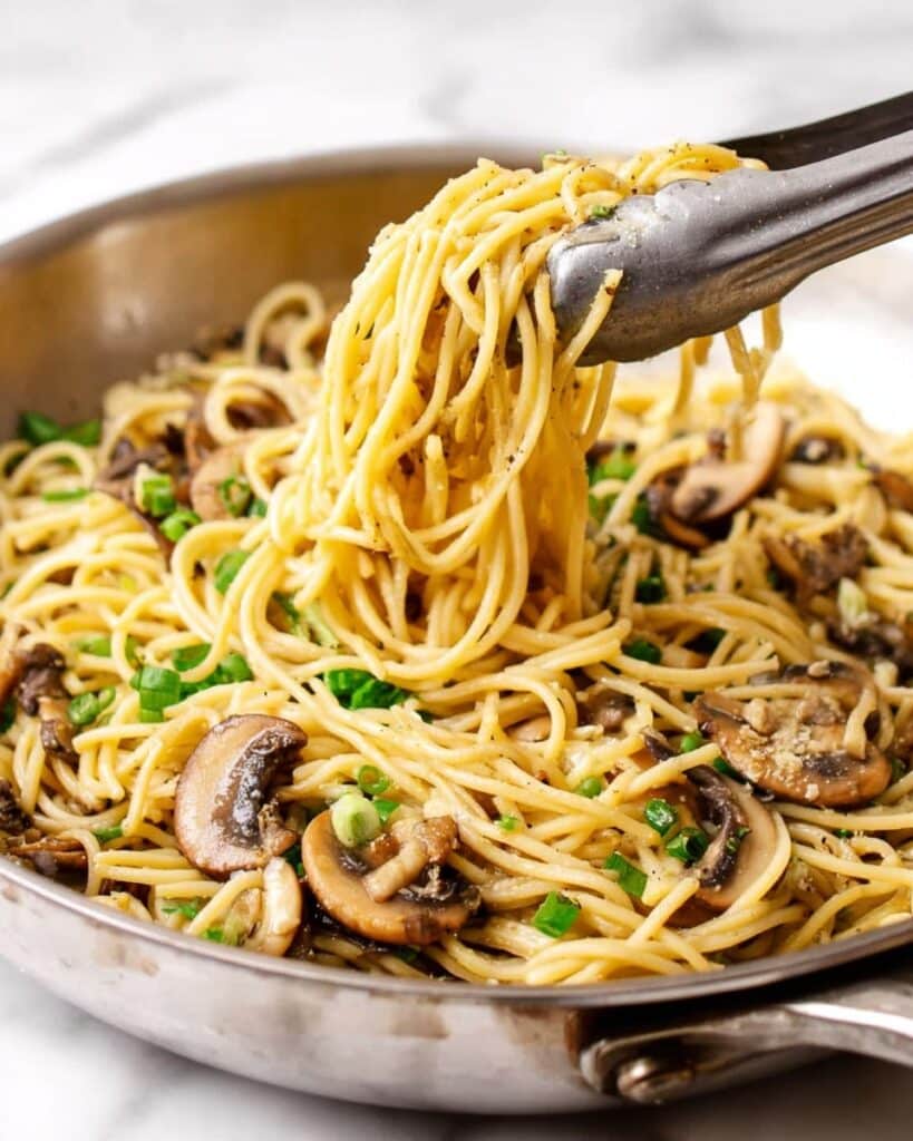 Miso Mushroom Pasta Recipe