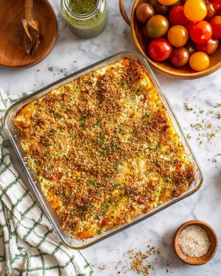 White Bean and Pesto Bake Recipe