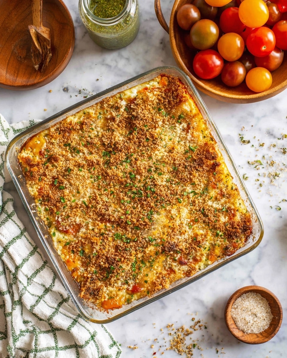 White Bean and Pesto Bake Recipe