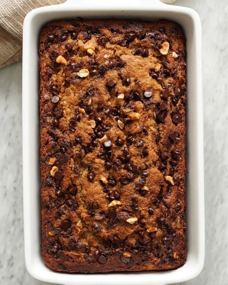 Chocolate Chip Zucchini Cake Recipe