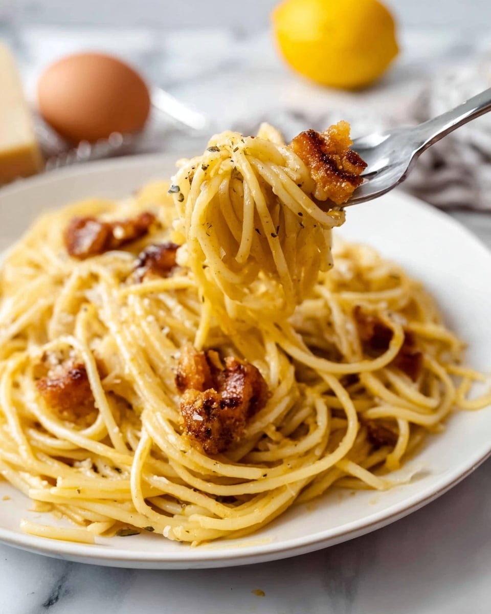 Vegetarian Carbonara Recipe