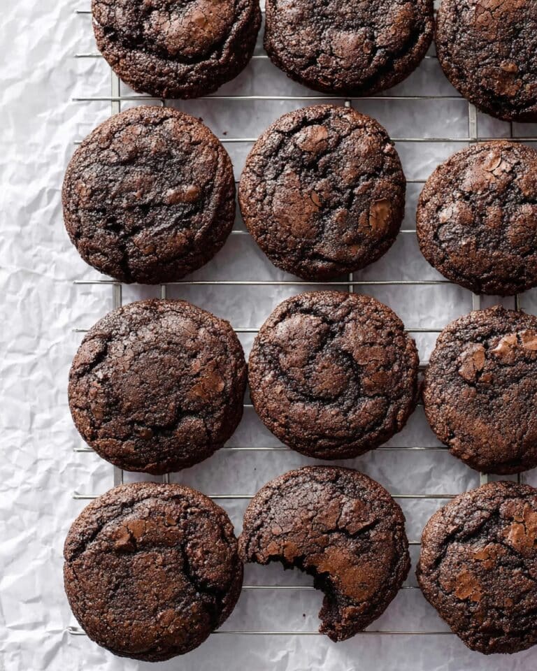 Dark Chocolate Espresso Cookies Recipe