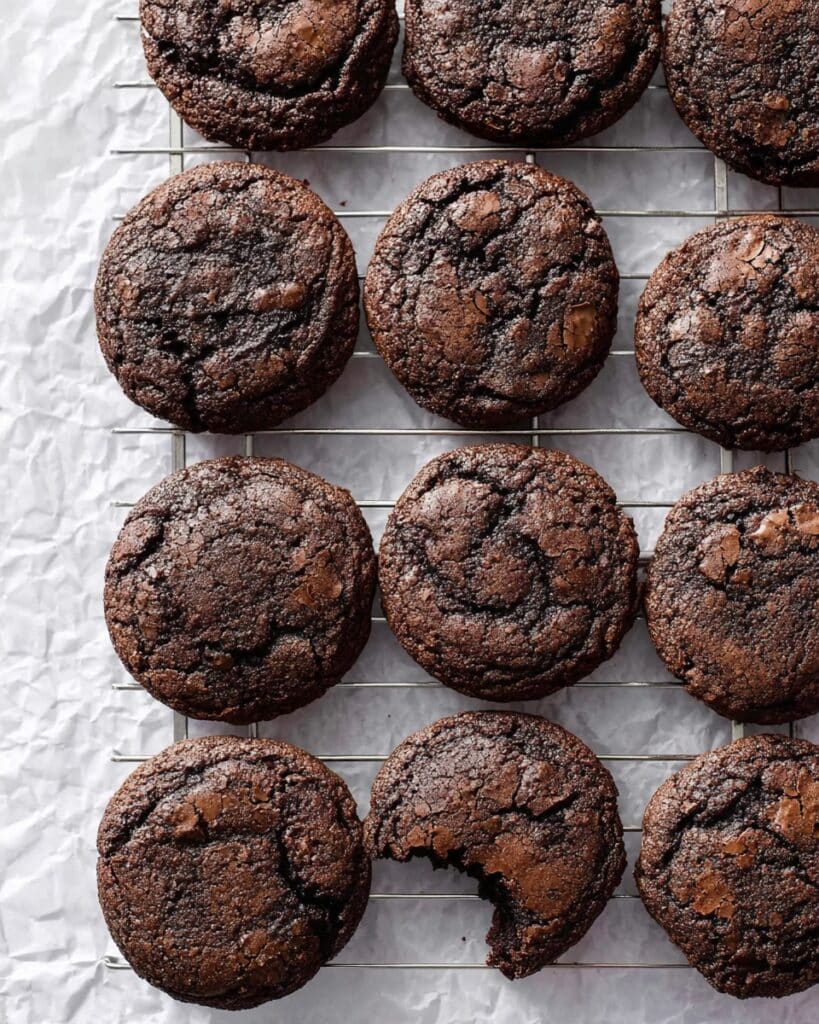 Dark Chocolate Espresso Cookies Recipe