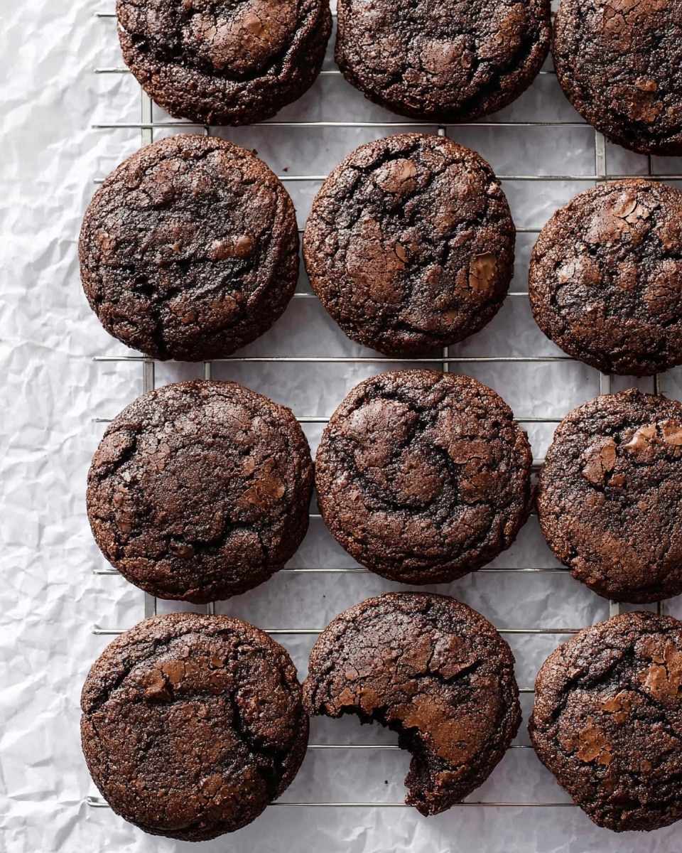 Dark Chocolate Espresso Cookies Recipe