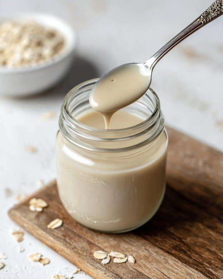 Sweetened Condensed Oat Milk Recipe
