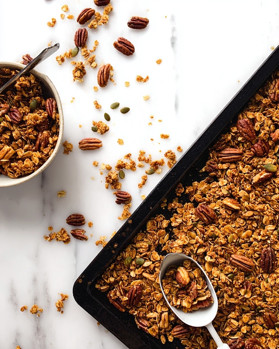 Pumpkin Maple Pecan Granola Recipe