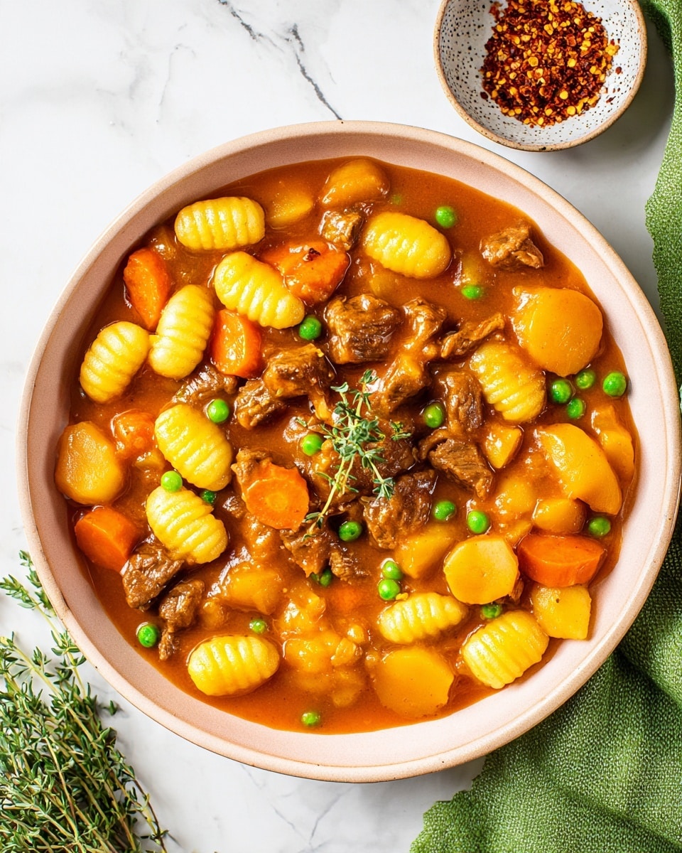 Gnocchi Beef Stew Recipe