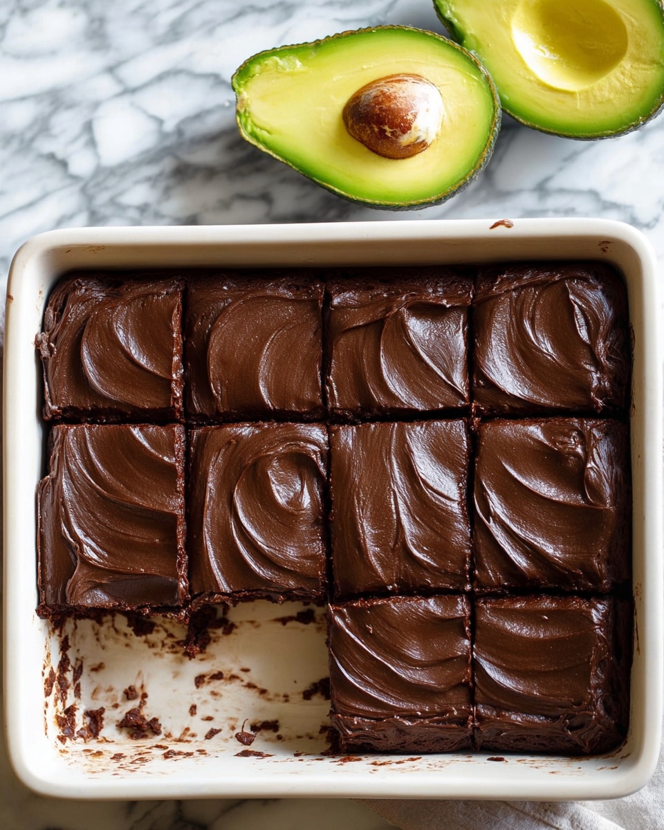 Avocado Black Bean Chocolate Brownies Recipe