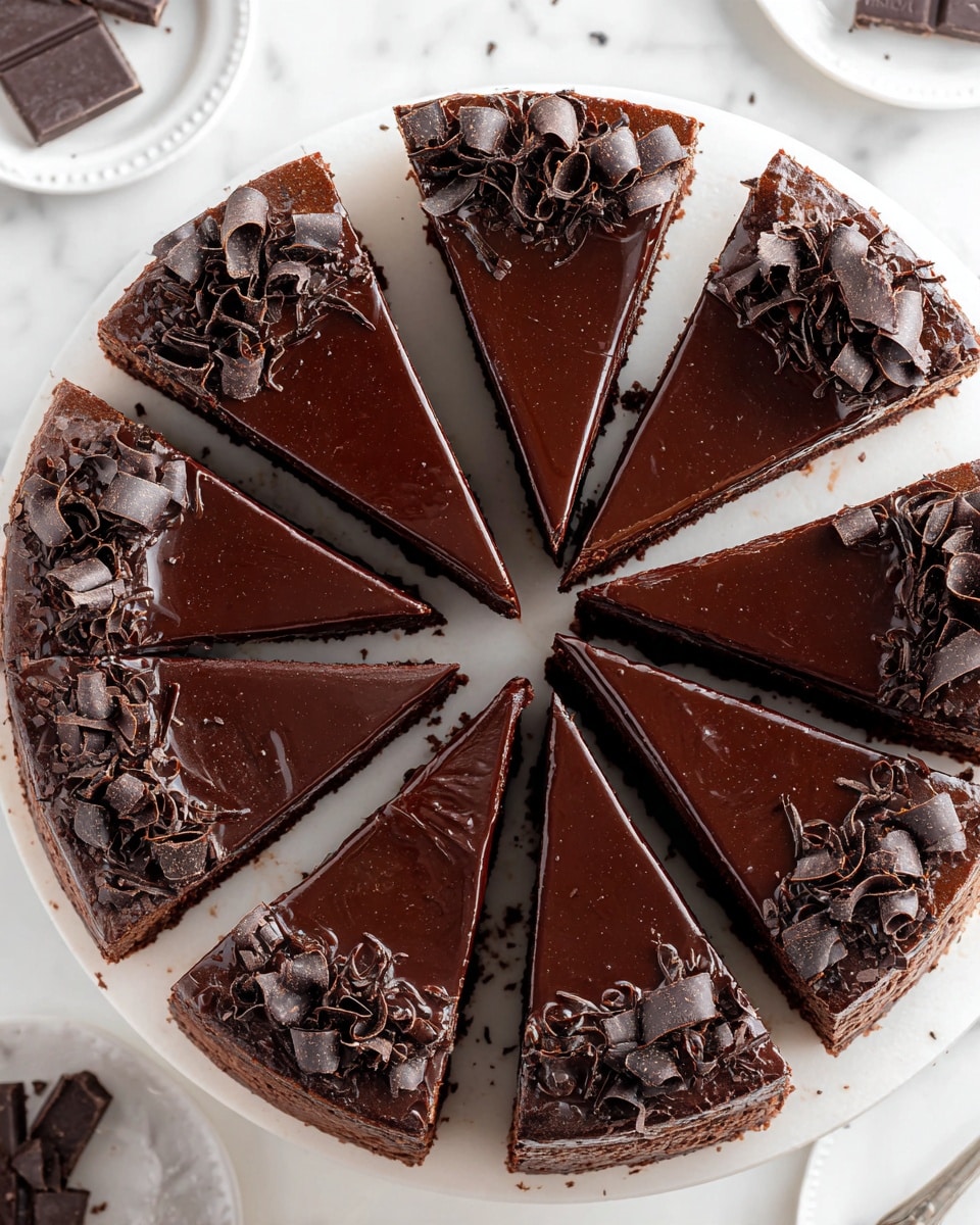 2 Ingredient No Bake Chocolate Cake Recipe