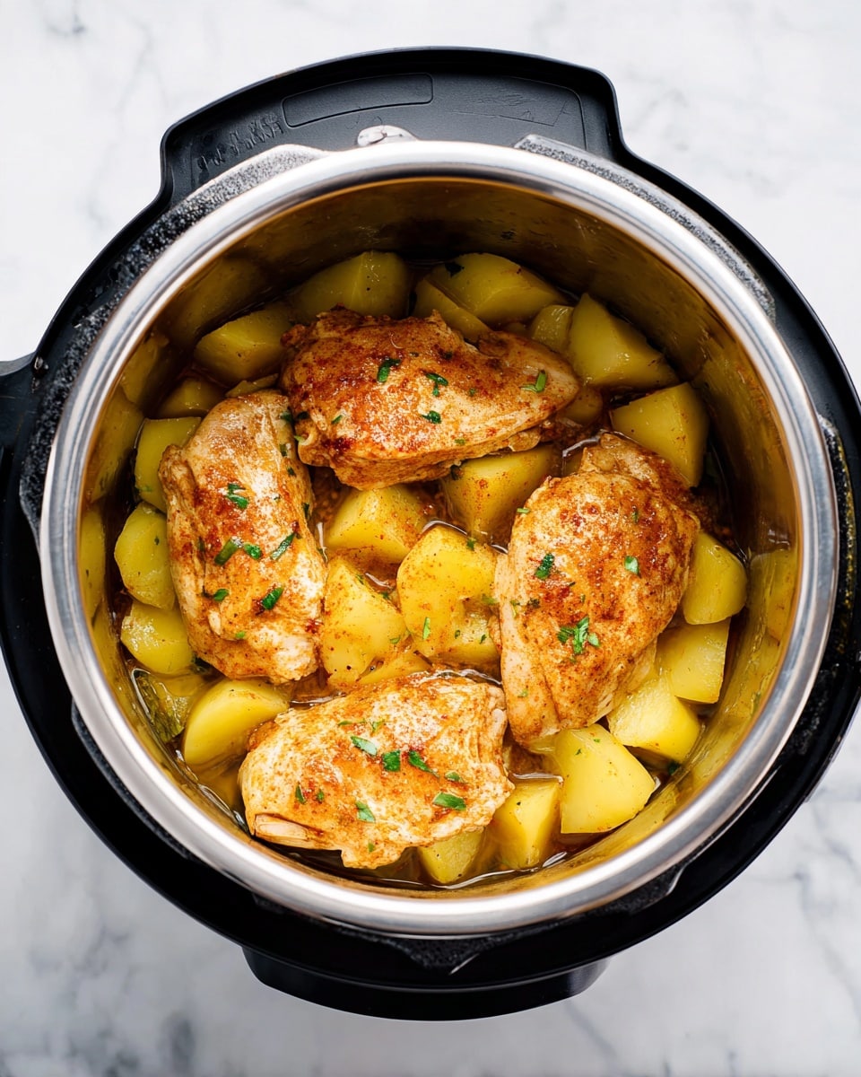 Instant Pot Chicken and Potatoes Recipe