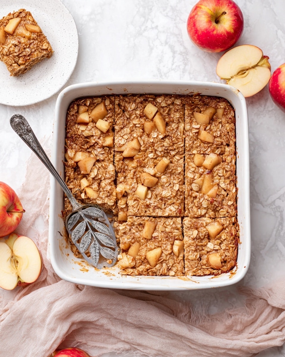 Apple Cinnamon Baked Oatmeal Recipe