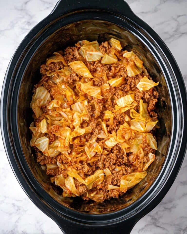 Slow Cooker Unstuffed Cabbage Rolls Recipe