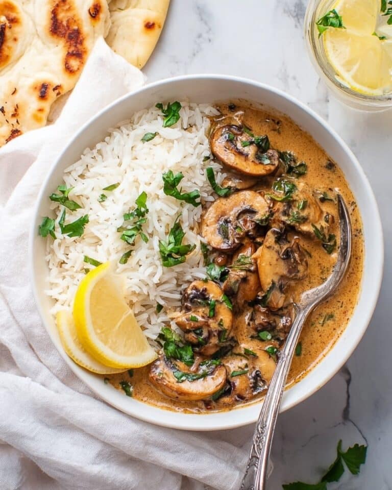 Creamy Mushroom Coconut Curry Recipe
