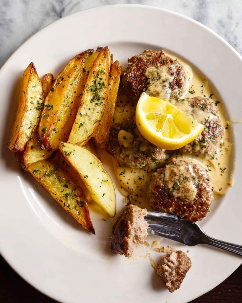 Keftedes in Lemon Sauce Recipe