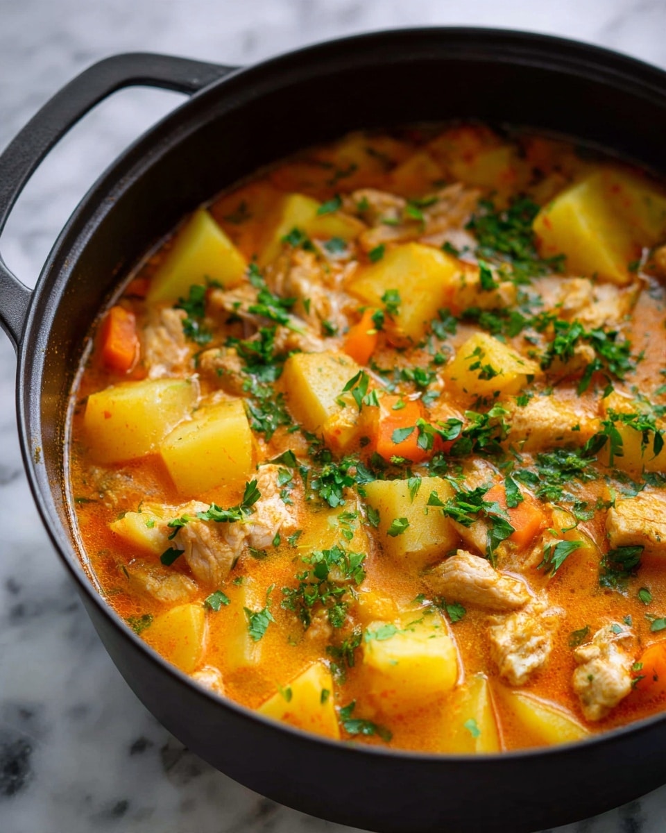 Spanish Fish Stew with Potatoes Recipe