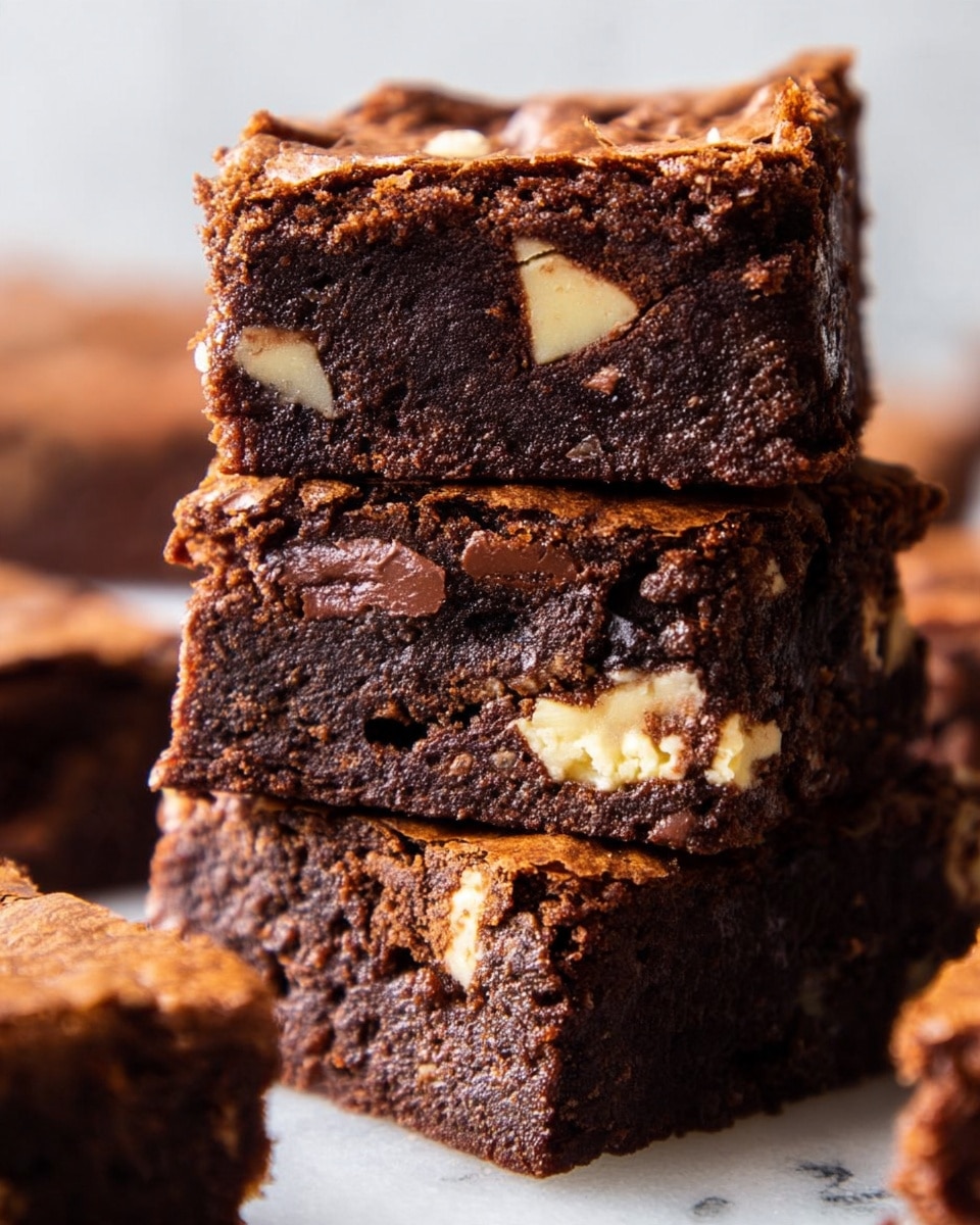 Triple Chocolate Brownies Recipe