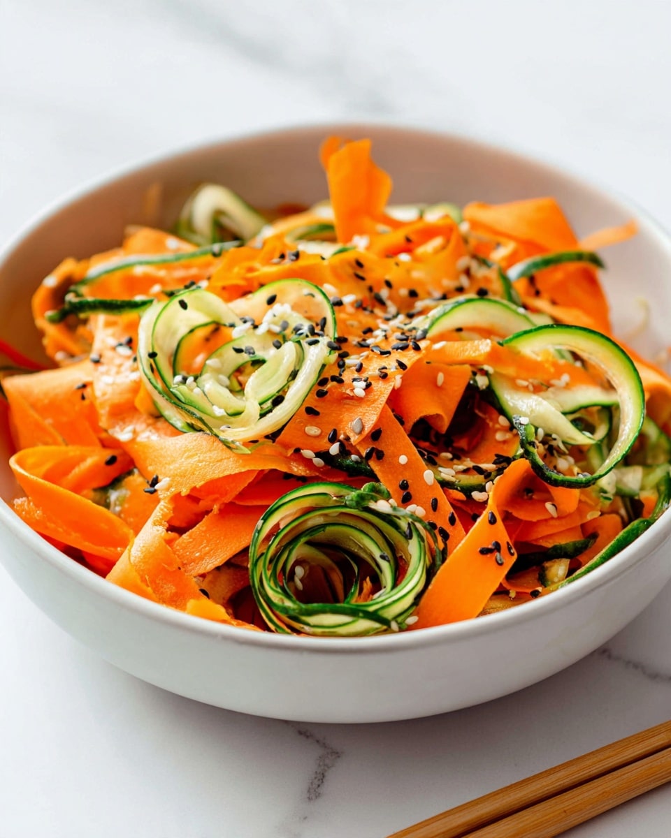Cucumber and Carrot Salad (Asian Inspired) Recipe