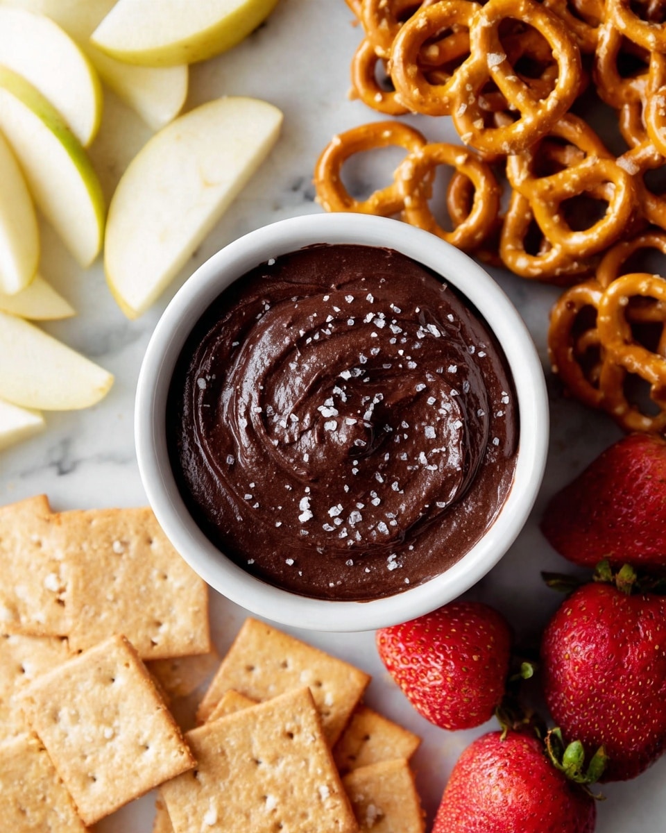 Brownie Batter Chocolate Hummus Recipe